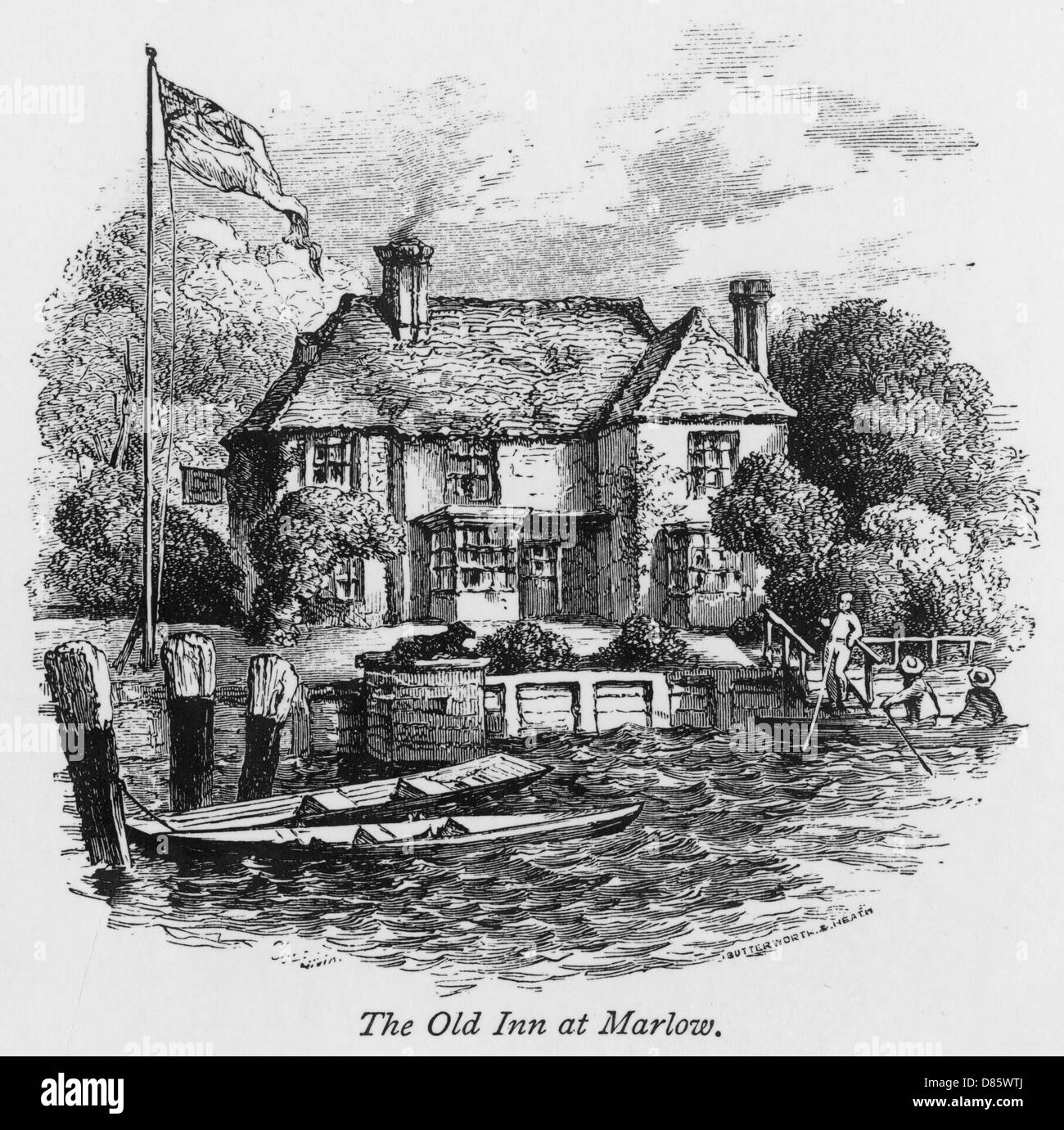 Marlow Berkshire Foto Stock