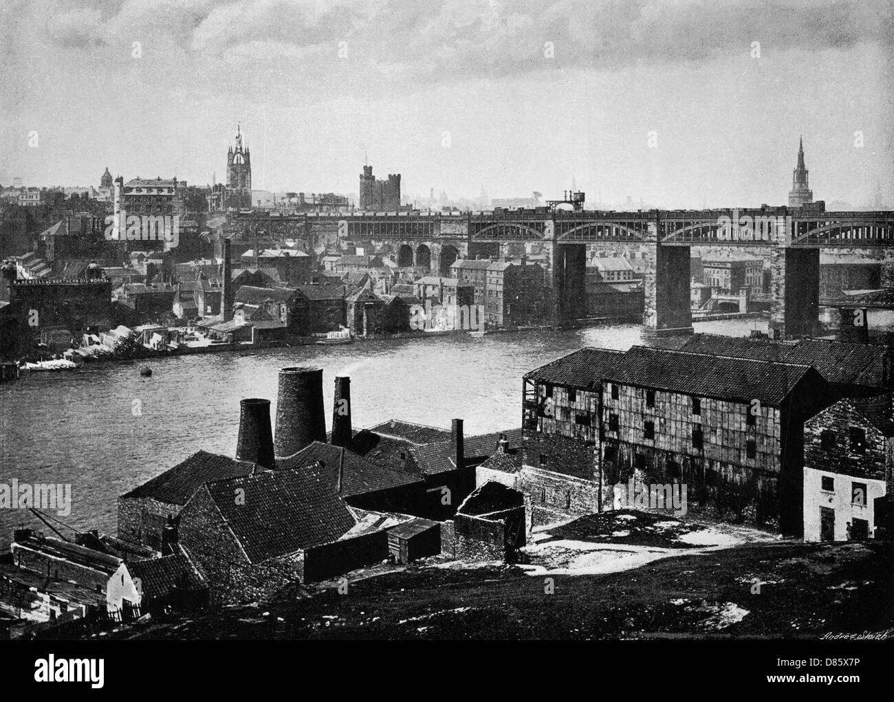 Newcastle upon Tyne Foto Stock