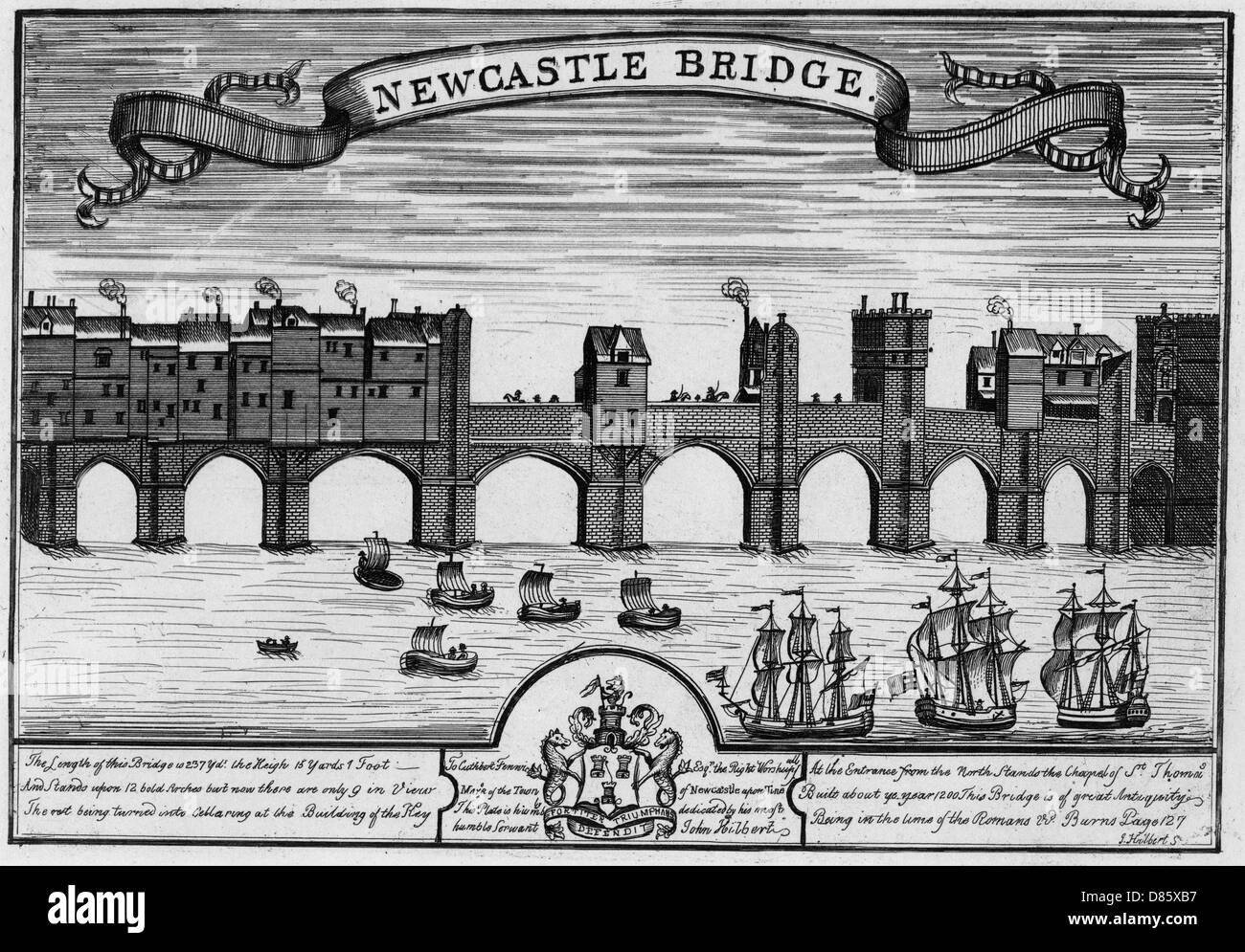 Newcastle upon Tyne Foto Stock