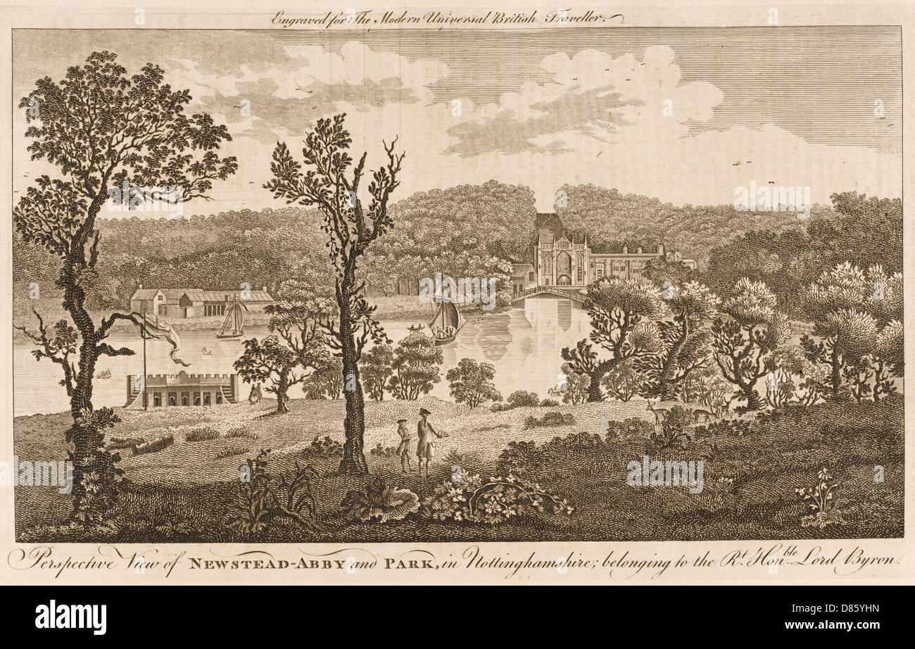 Casa di George, Lord Byron Foto Stock