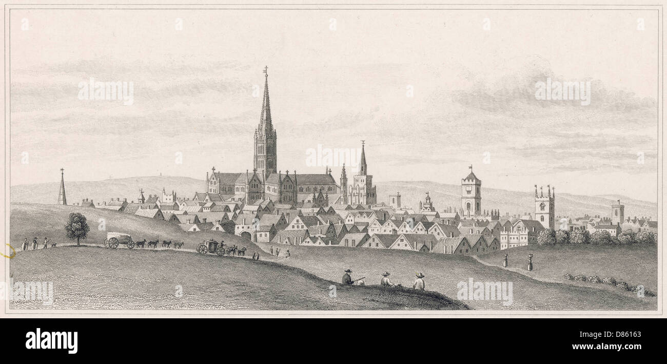 Salisbury, Wiltshire Foto Stock