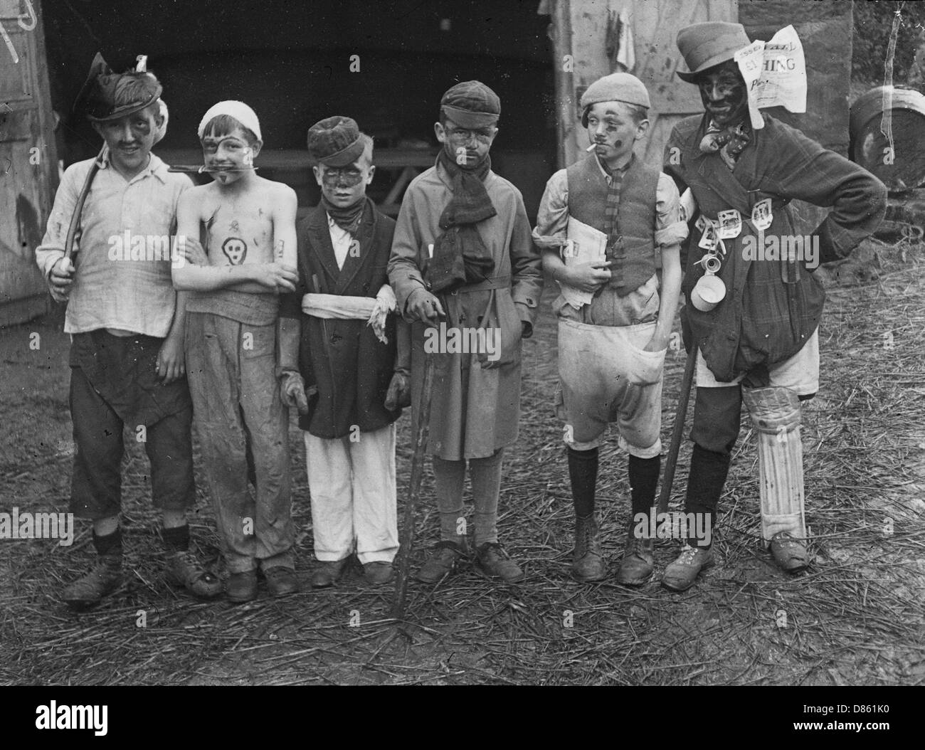 Boys Club, abito di fantasia, circa 1930 Foto Stock