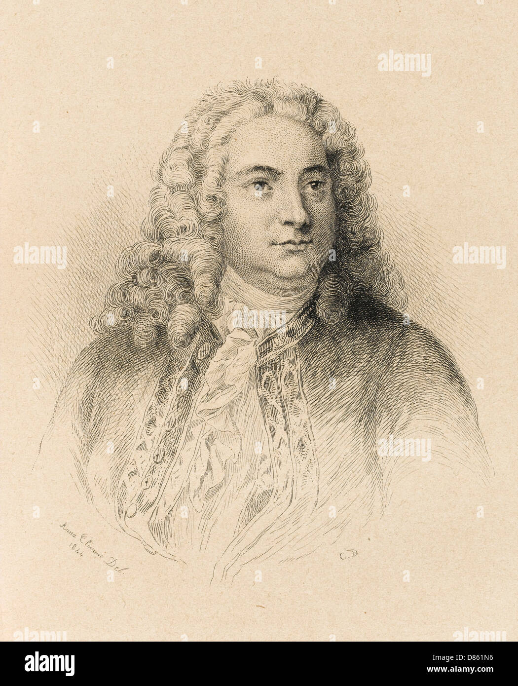 Handel, George Frederic 1685 - 1759 Foto Stock