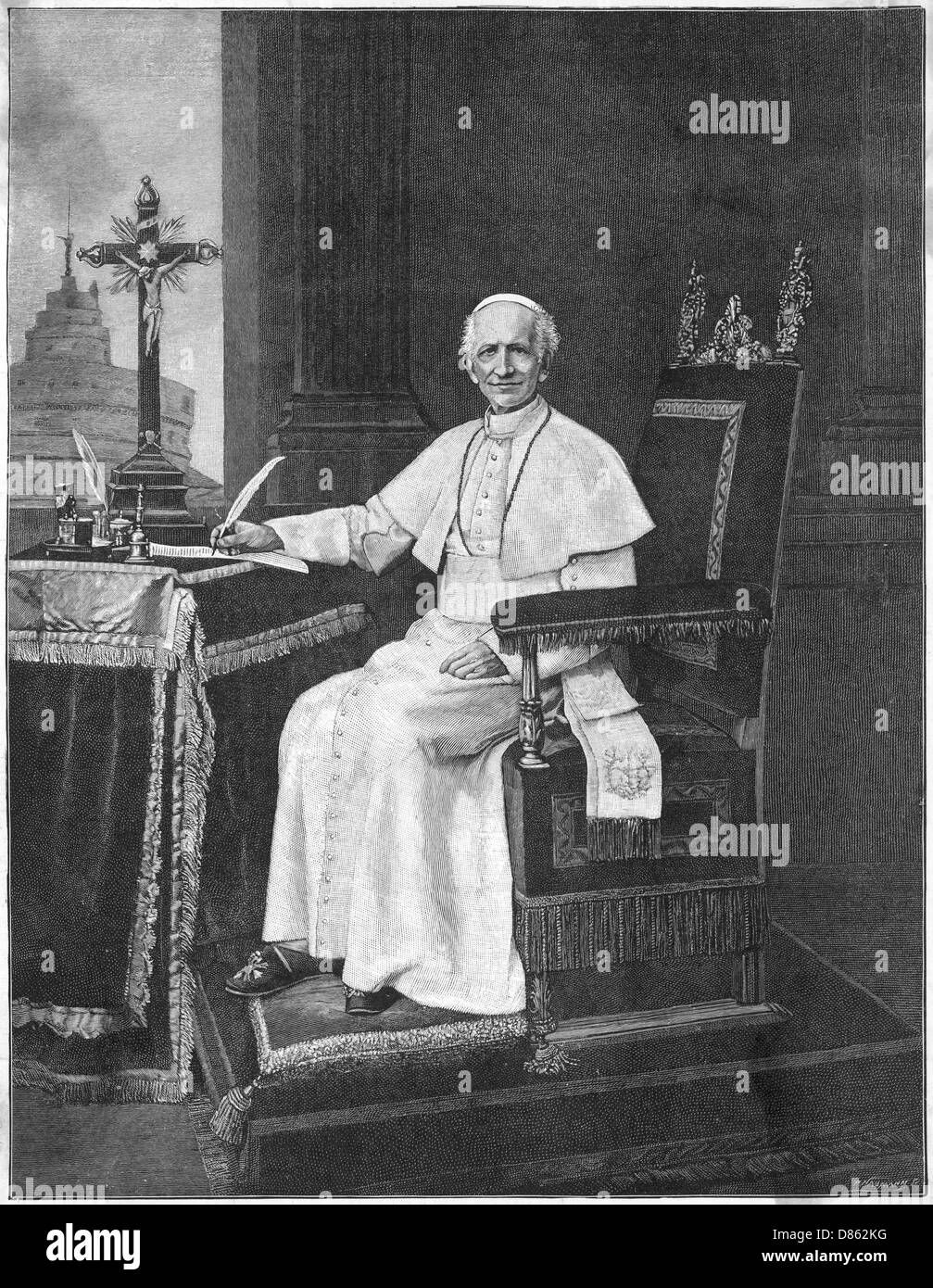 Papa leone xiii immagini e fotografie stock ad alta risoluzione - Alamy