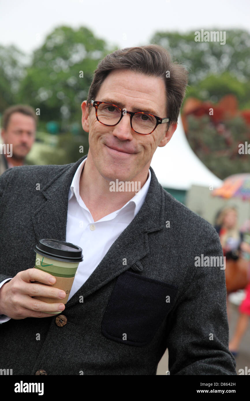 Rob Brydon, RHS Chelsea Flower Show 2013 Foto Stock