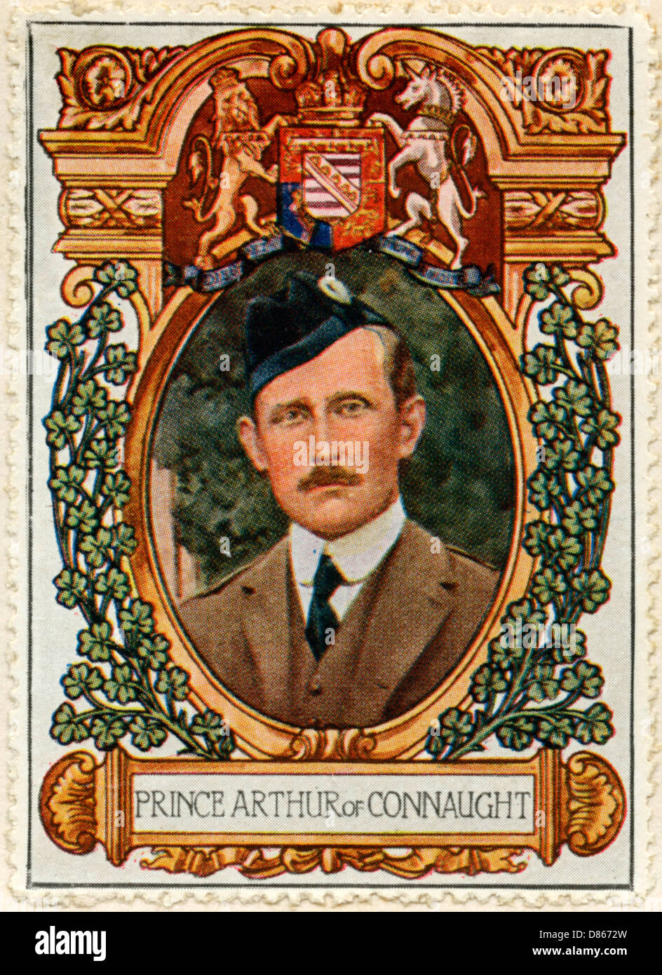 Principe Arthur di Connaught / Stamp Foto Stock