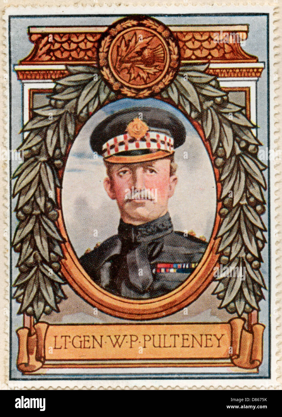 Sir William P. Pulteney / Stamp Foto Stock