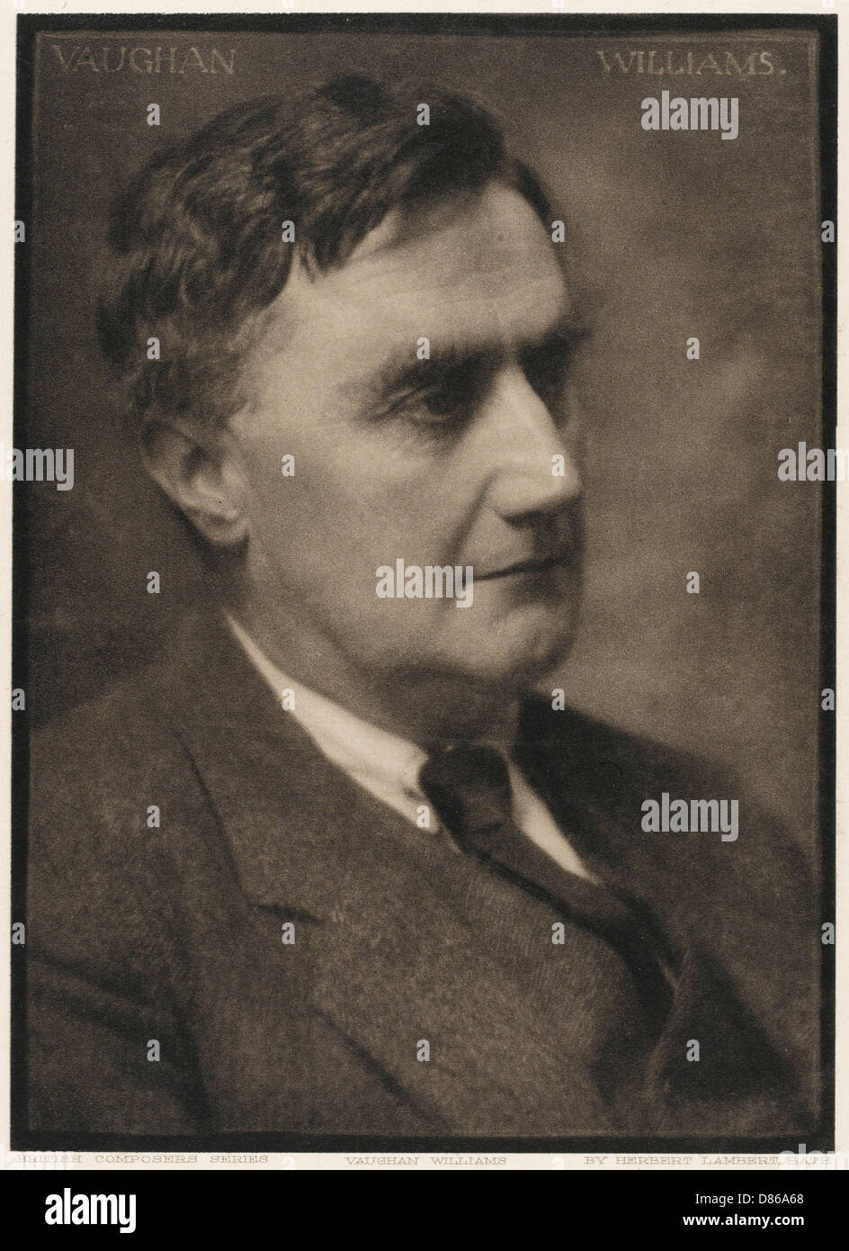 Vaughan Williams Foto Stock