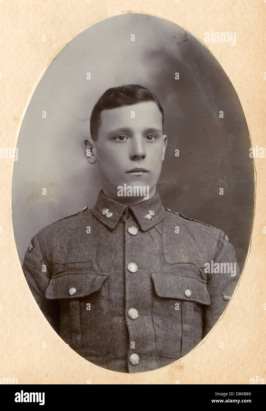 Soldato britannico, c.1911 Foto Stock