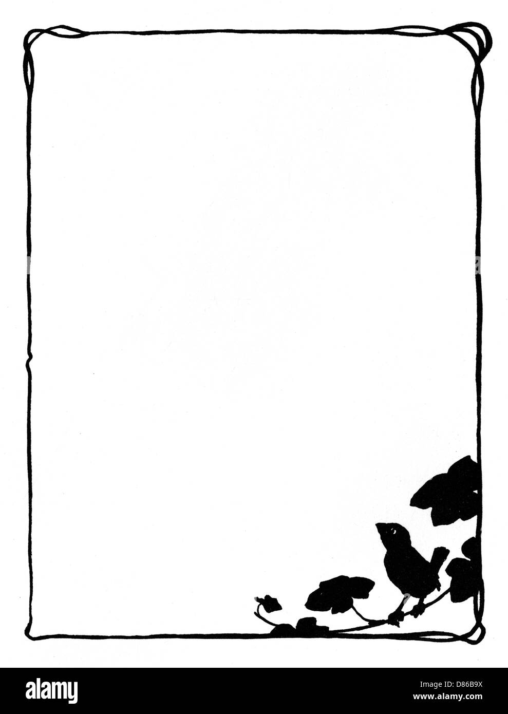 Jack Sparrow ascolta l'avvertimento di Jennie Foto Stock