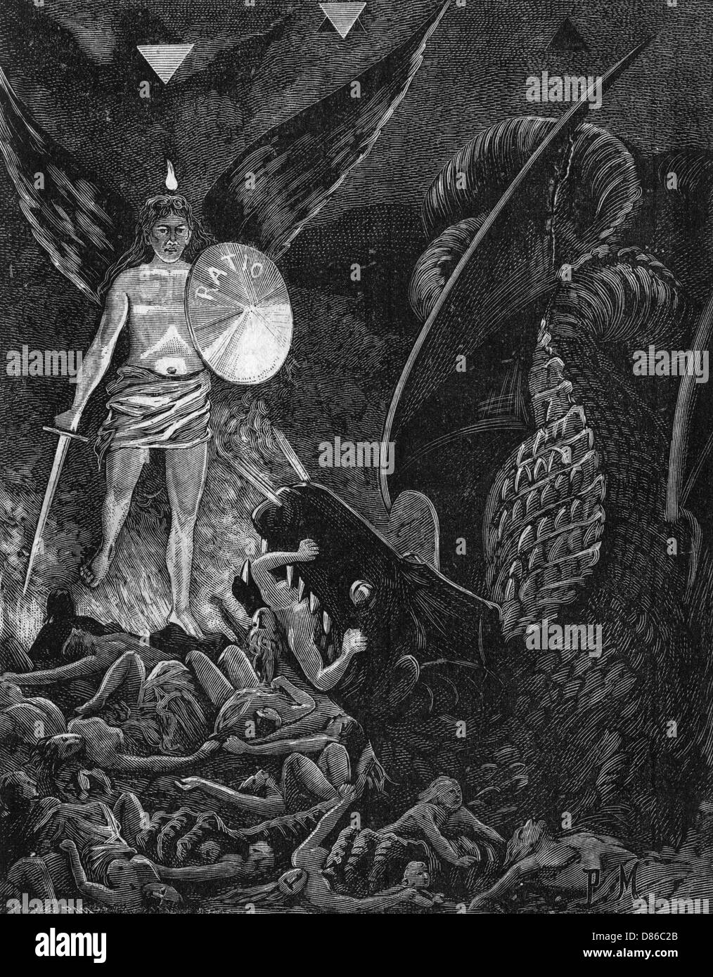 La leggenda del Capo del Tabernacolo. Foto Stock