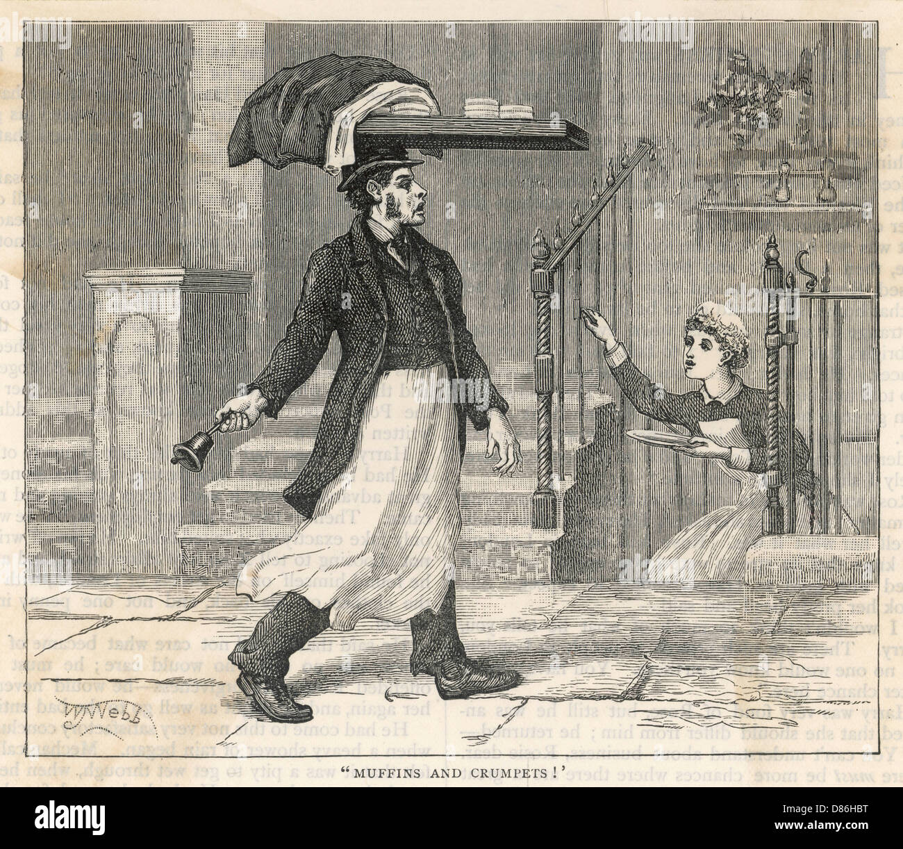 Muffin e cialdine Foto Stock