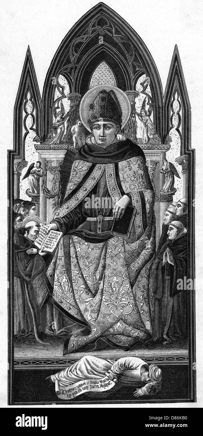 SANT'AGOSTINO DI IPPONA Foto Stock