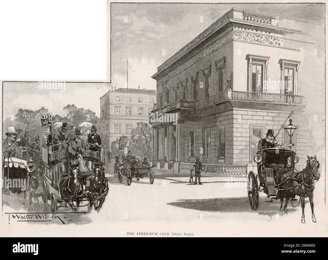ATHENAEUM CLUB 1893 Foto Stock