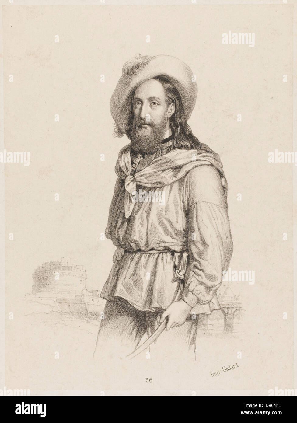 GIUSEPPE GARIBALDI Foto Stock