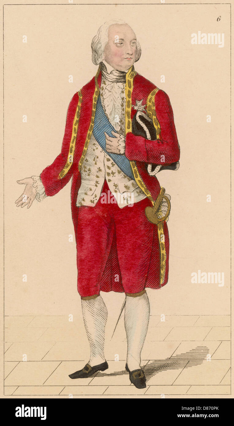 DUCA D'ORLEANS (1794) Foto Stock