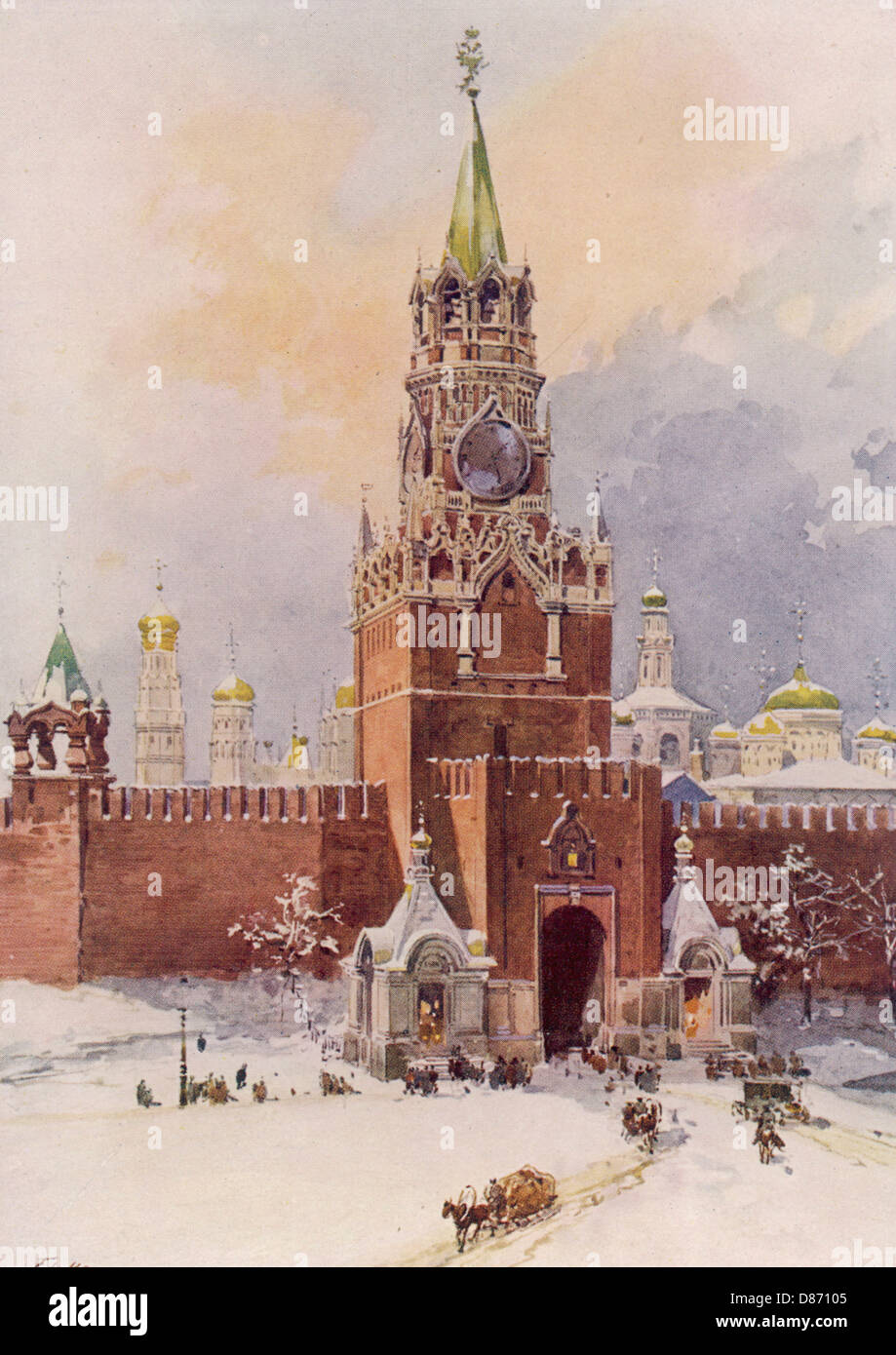 CREMLINO/TORRE DEL SALVATORE Foto Stock