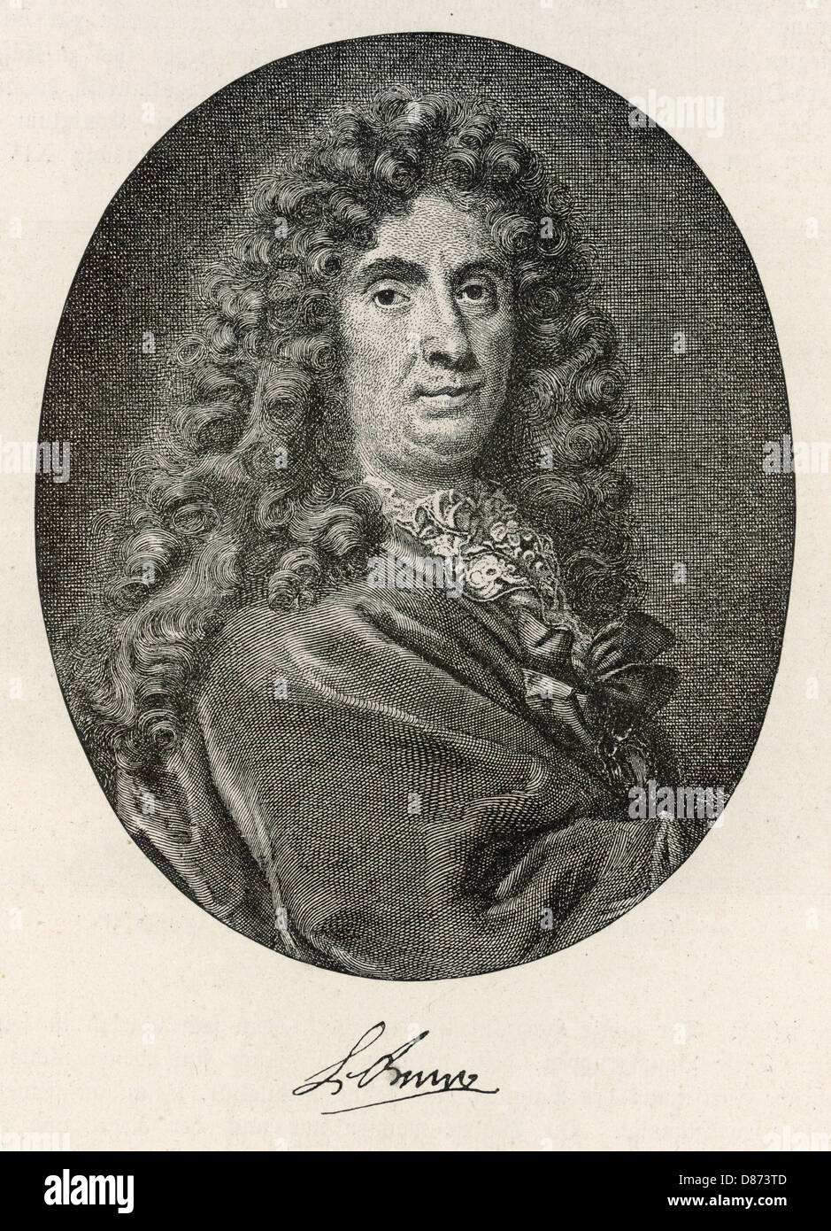 CHARLES LE BRUN Foto Stock