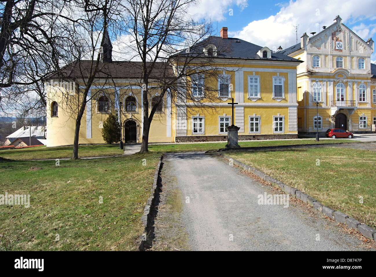 Chateau a Nova Horka vicino Studenka città in Repubblica Ceca Foto Stock