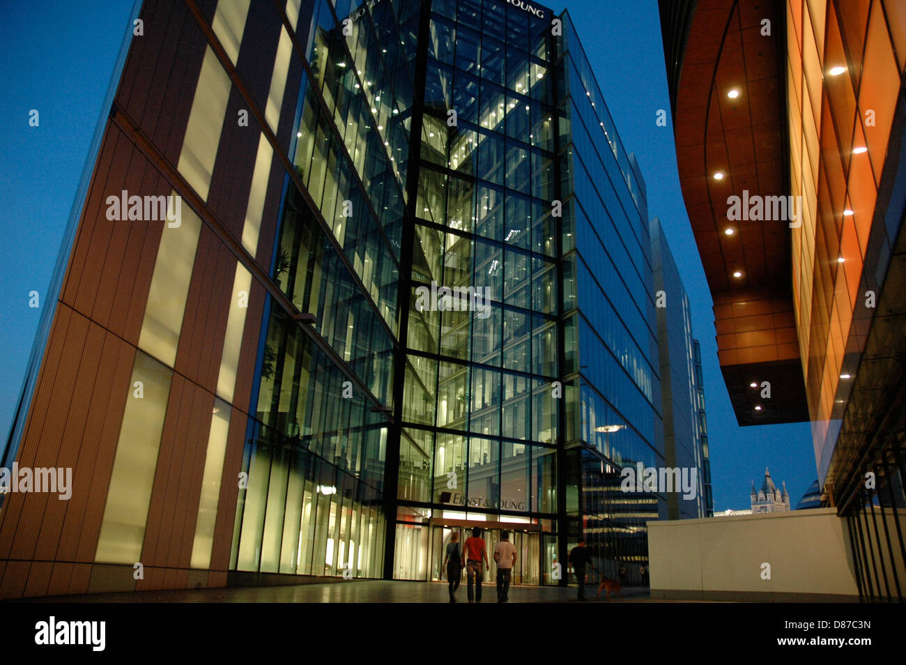 Ernist & Young imponente e moderno edificio per uffici di Londra Foto Stock