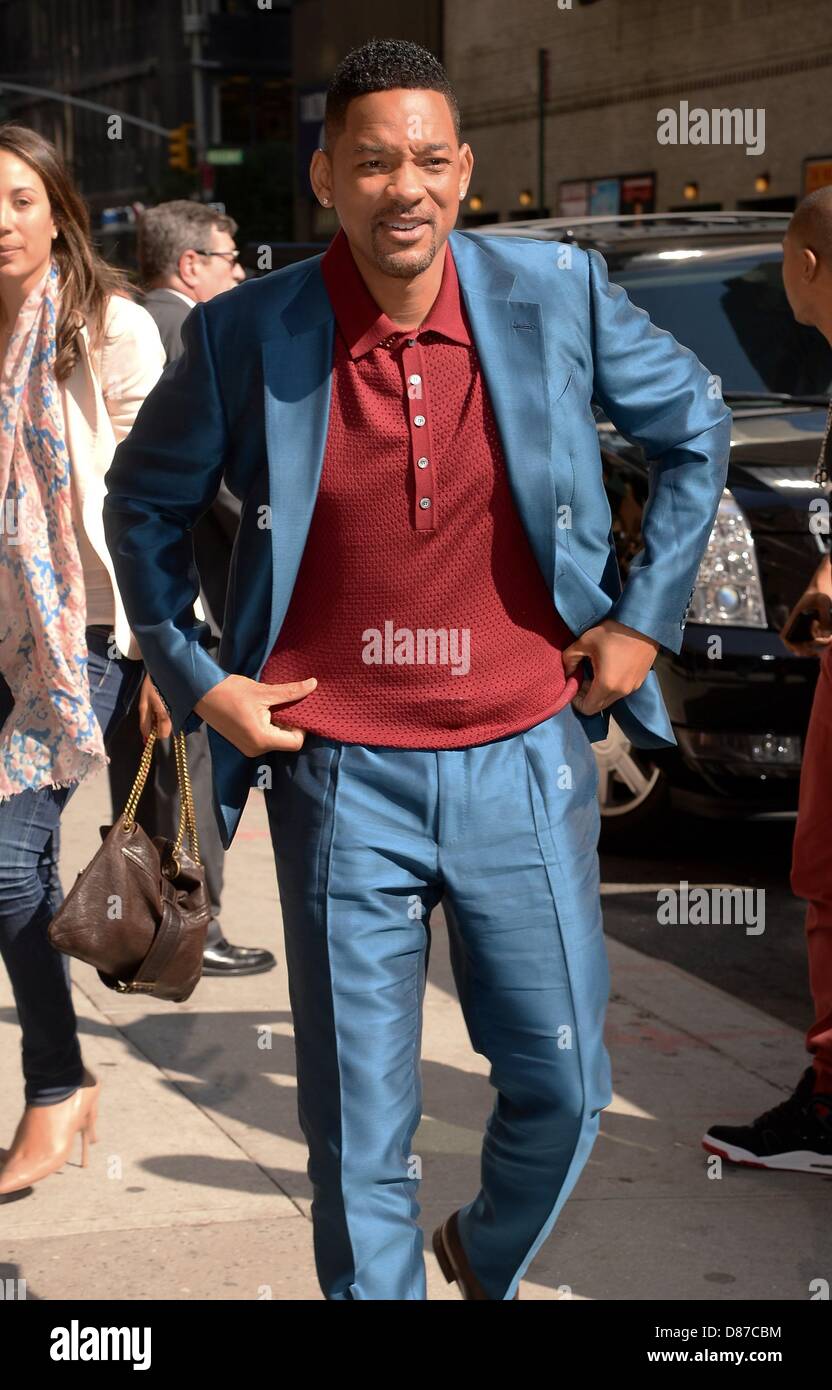 New York, Stati Uniti d'America. Il 20 maggio 2013. Will Smith in New York. Foto di: Eli Winston/Everett raccolta/Alamy Live News Foto Stock