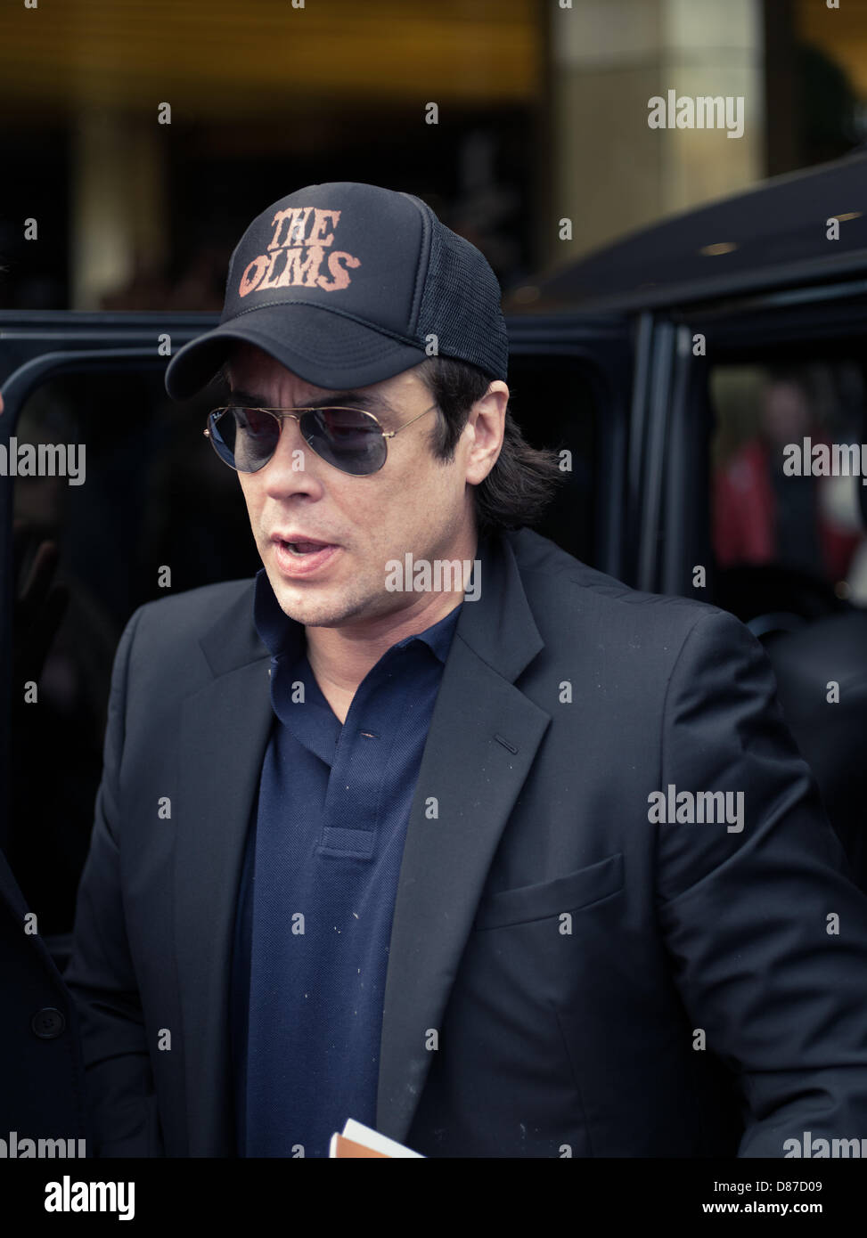 Cannes, Francia. Il 21 maggio 2013. Attore Benicio del Toro notato su Maggio 21th, 2013 a Cannes, Francia. © jonatha borzicchi editoriale / Alamy Live News Foto Stock