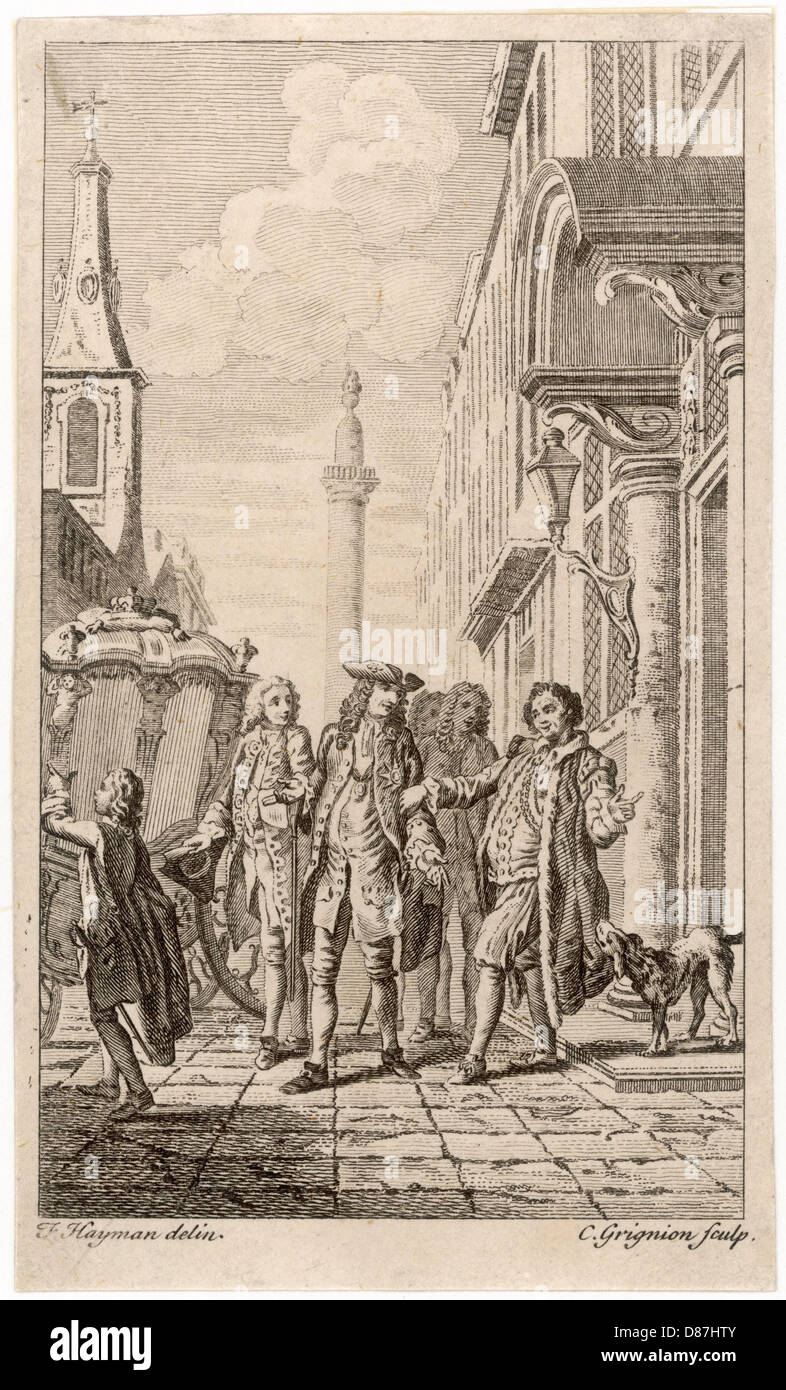 MONUMENT/C18/HAYMAN Foto Stock