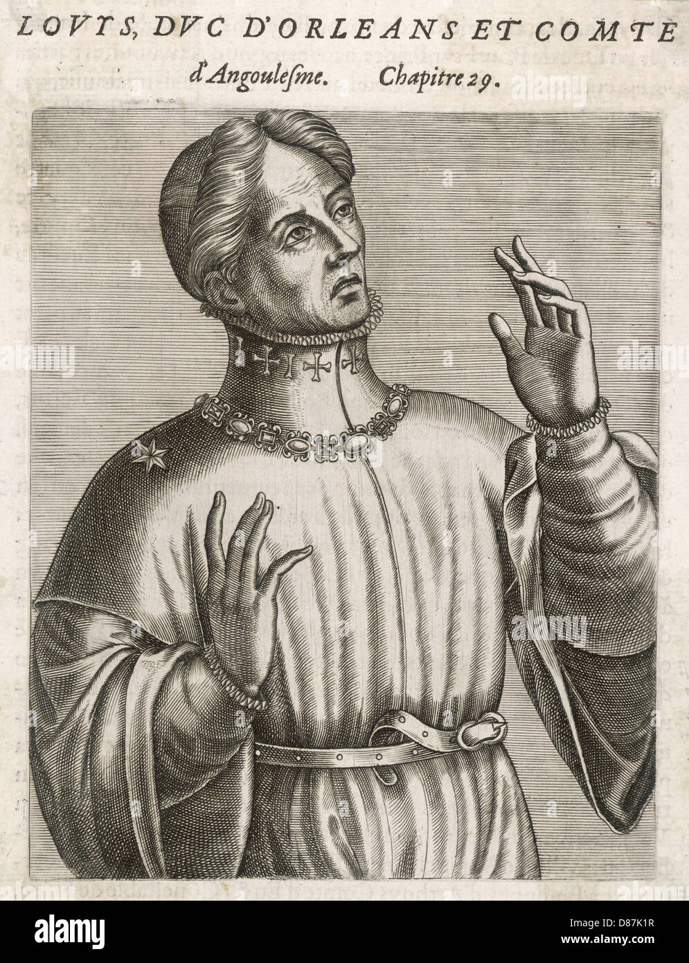 LOUIS, duca d'Orleans Foto Stock