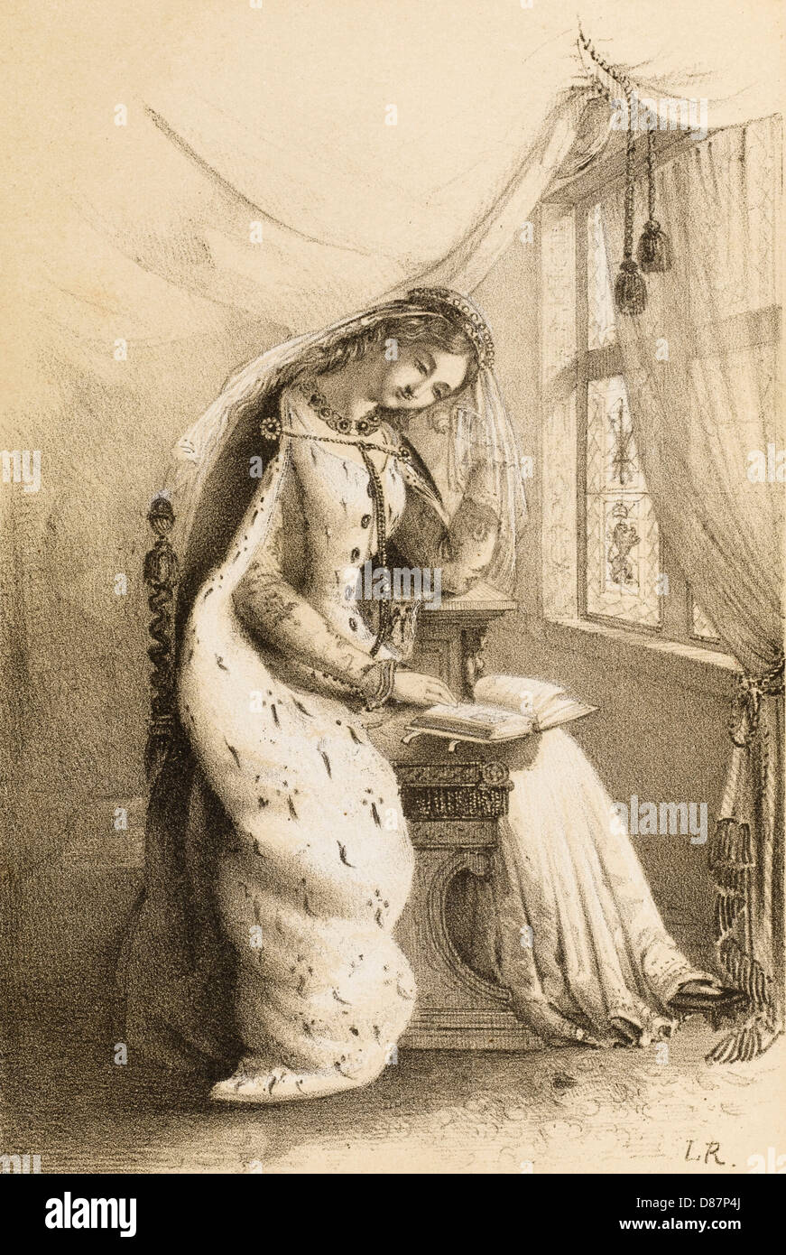 ELIZABETH DI YORK Foto Stock