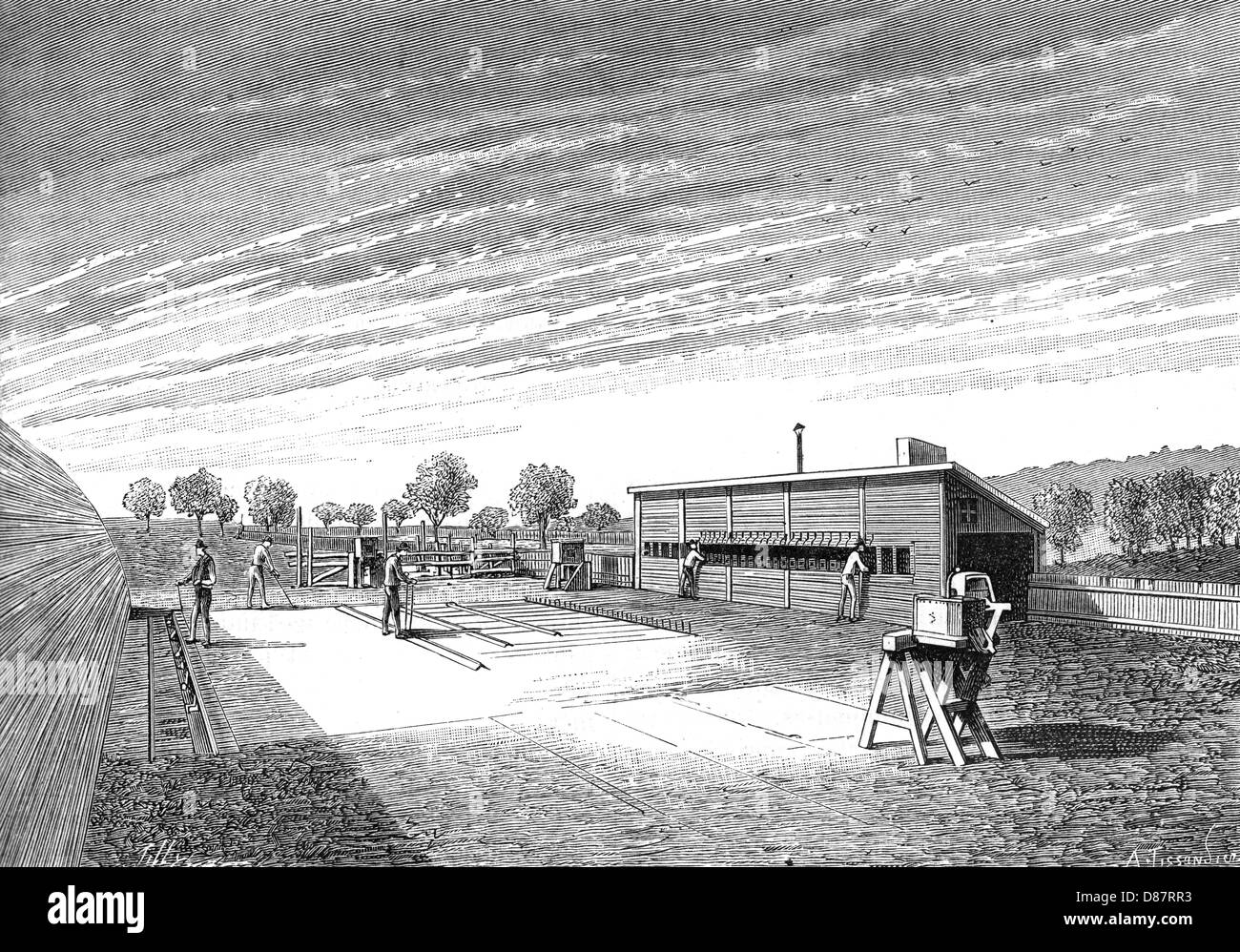 LUOGO DI LAVORO MUYBRIDGE Foto Stock