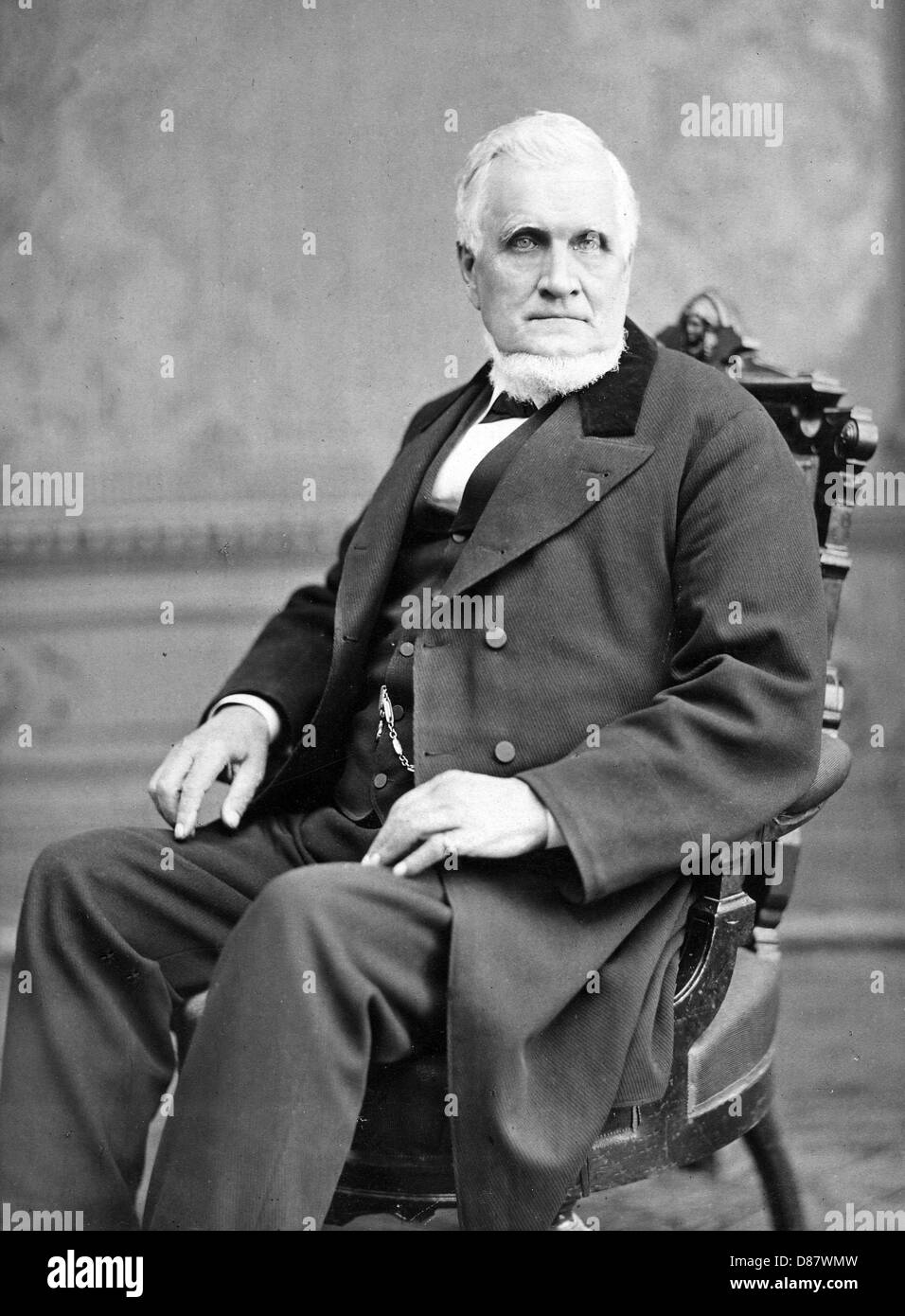 JOHN TAYLOR (1808-1887), terzo presidente della Chiesa di Gesù Cristo dei Santi degli Ultimi Giorni Foto Stock