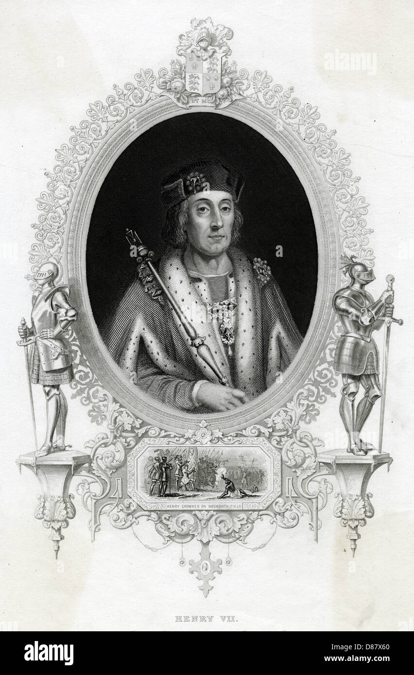 Re Enrico VII Foto Stock