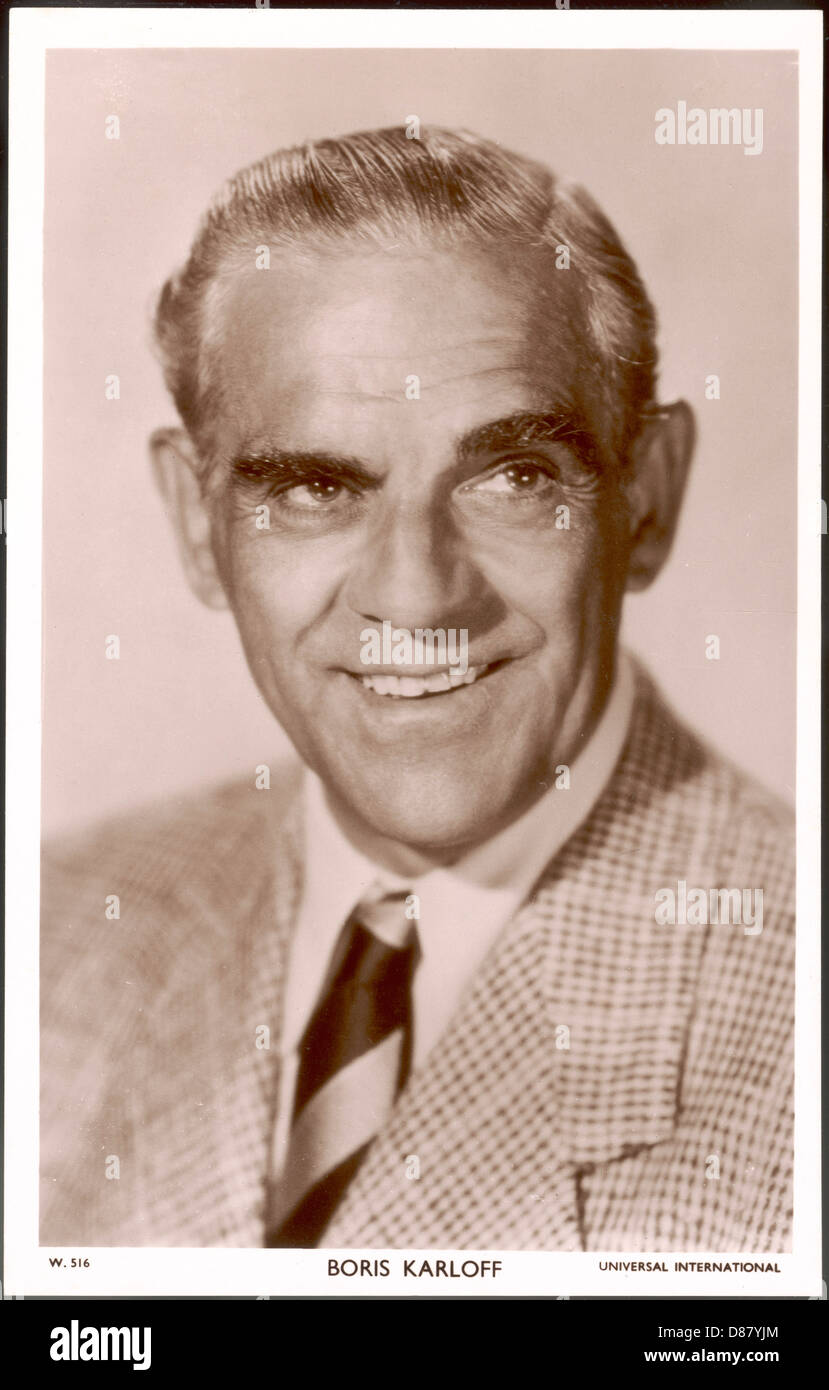 Boris karloff as the monster immagini e fotografie stock ad alta ...