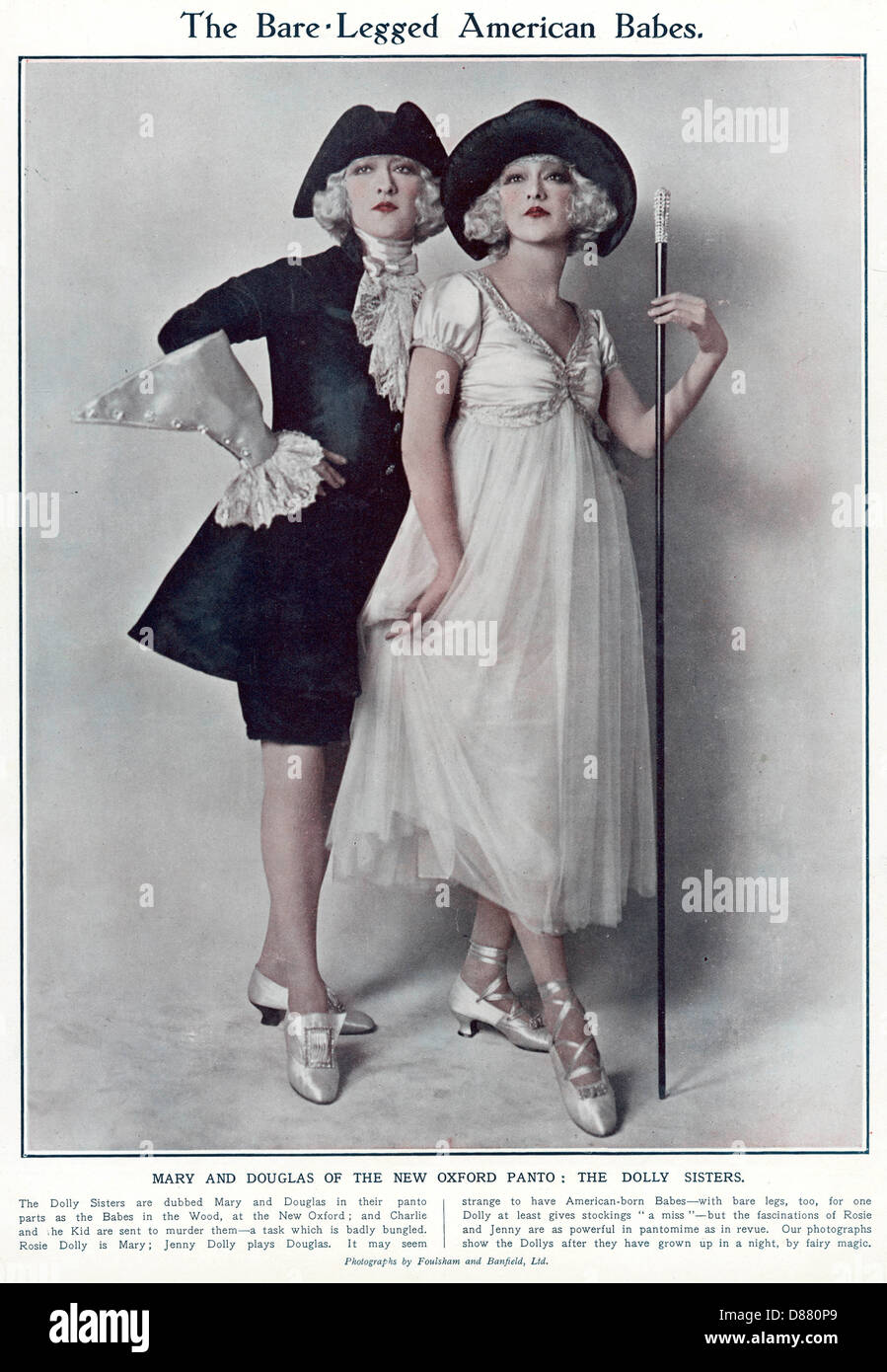 Dolly Sisters Foto Stock