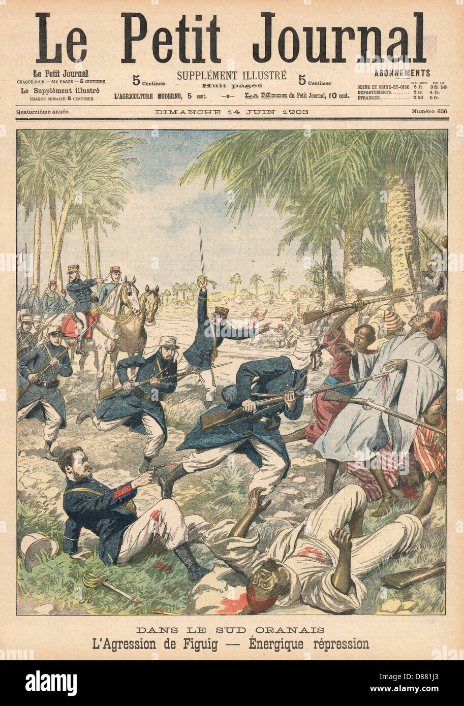 LEGION ETRANGERE ALGERIA Foto Stock