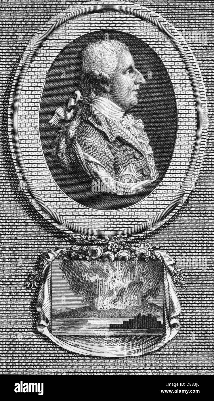 SIR WILLIAM HAMILTON Foto Stock