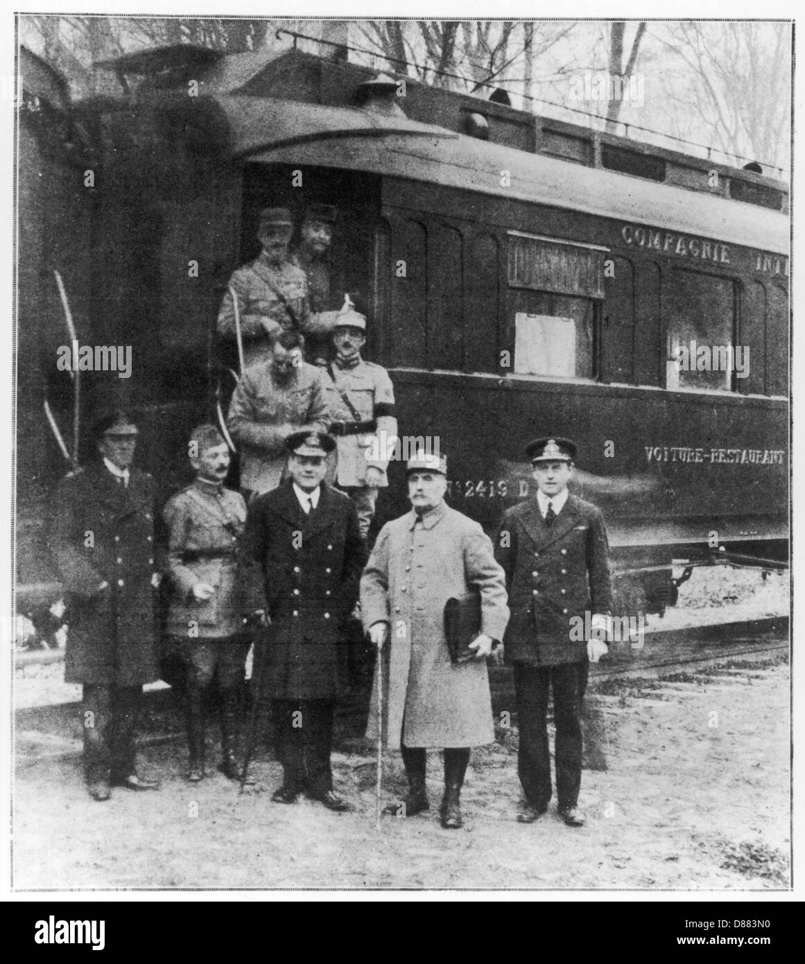 RESA TEDESCA 1918 Foto Stock