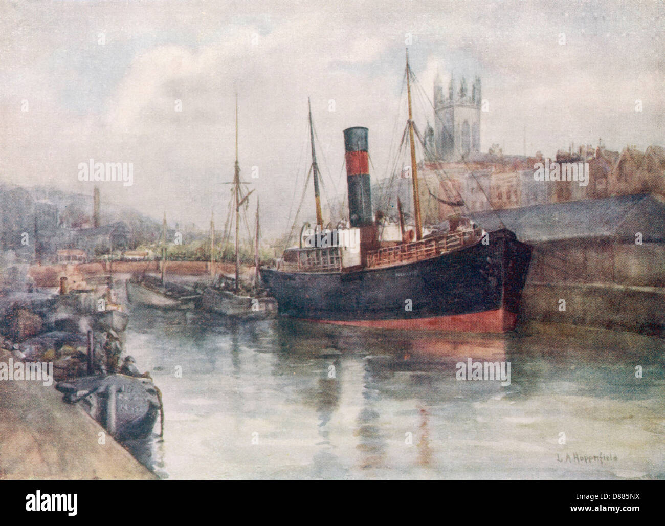 BRISTOL/BANCHINE 1915 Foto Stock