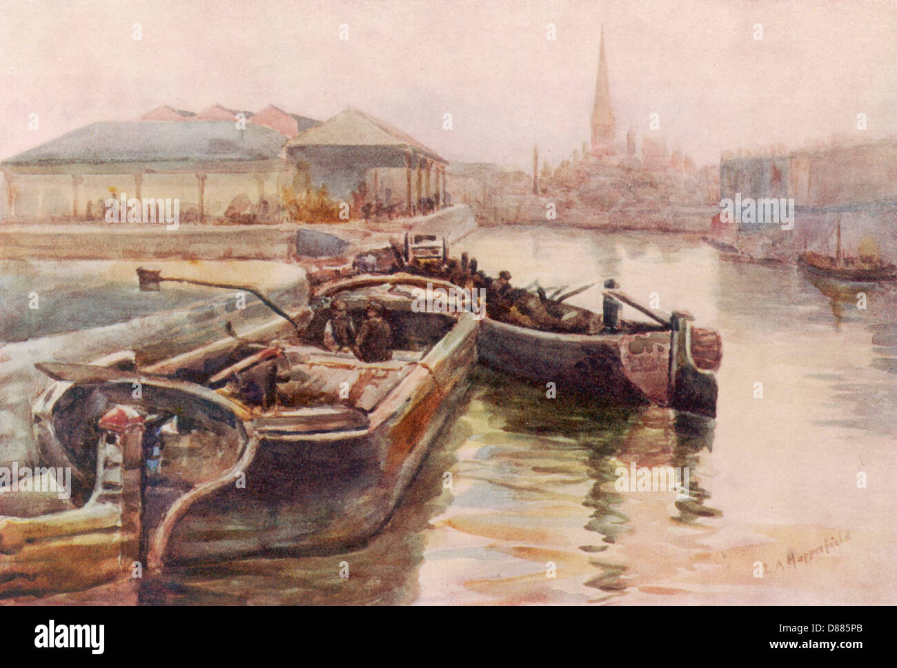 BRISTOL/BANCHINE 1915 Foto Stock