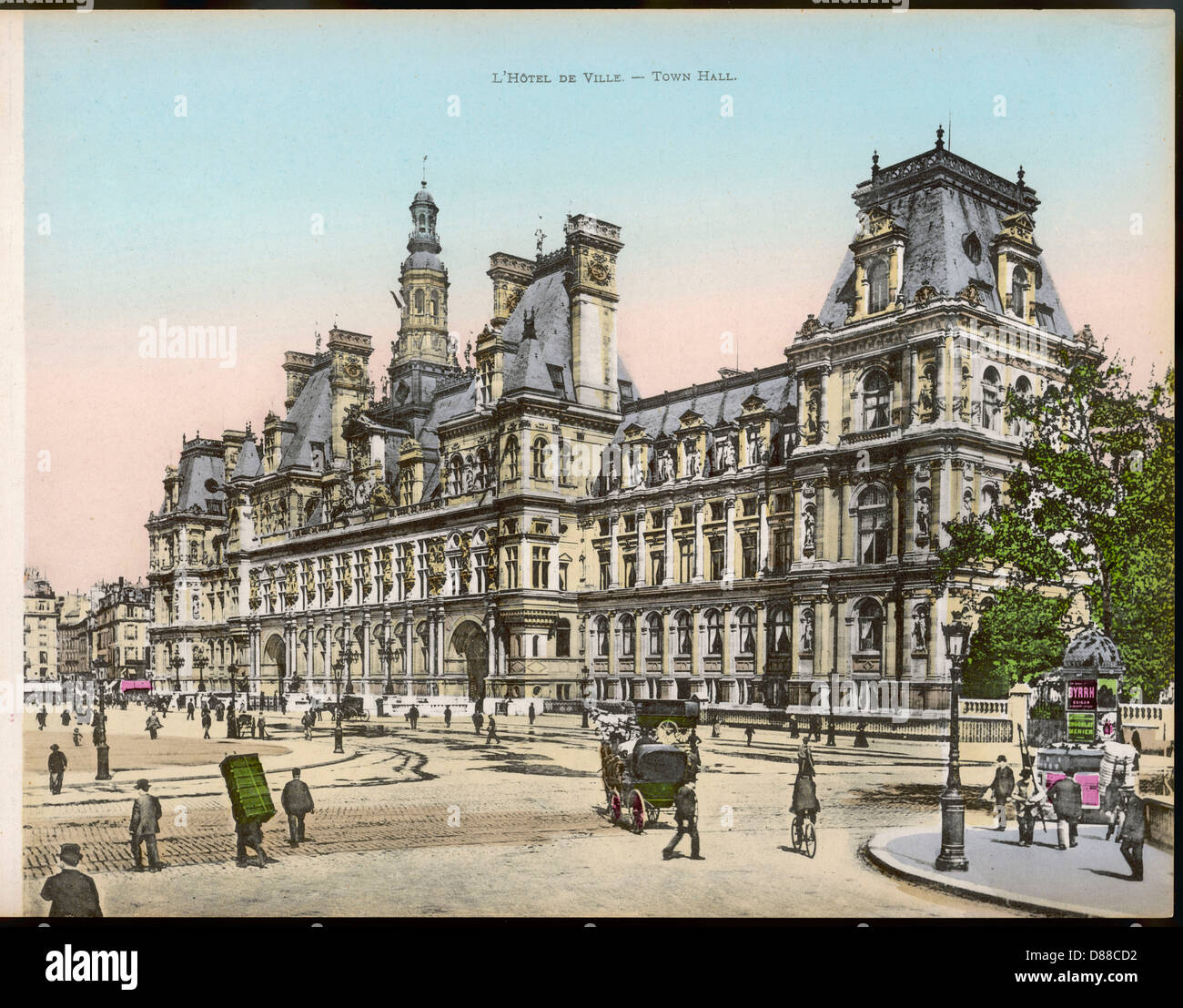 PARIGI/HOTEL DE VILLE Foto Stock