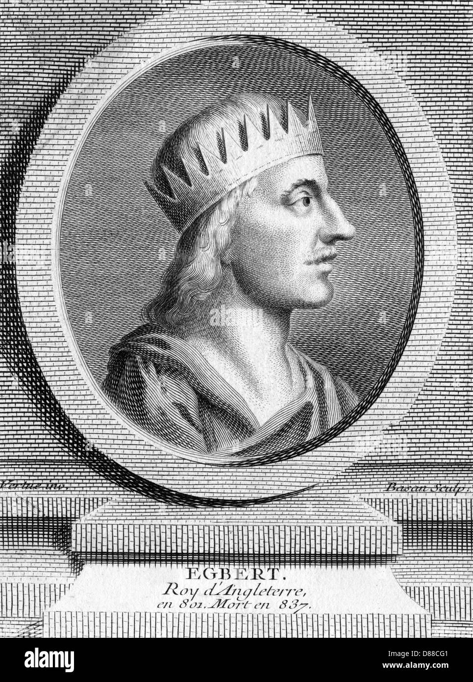RE EGBERT/BASON/VERTUE Foto Stock