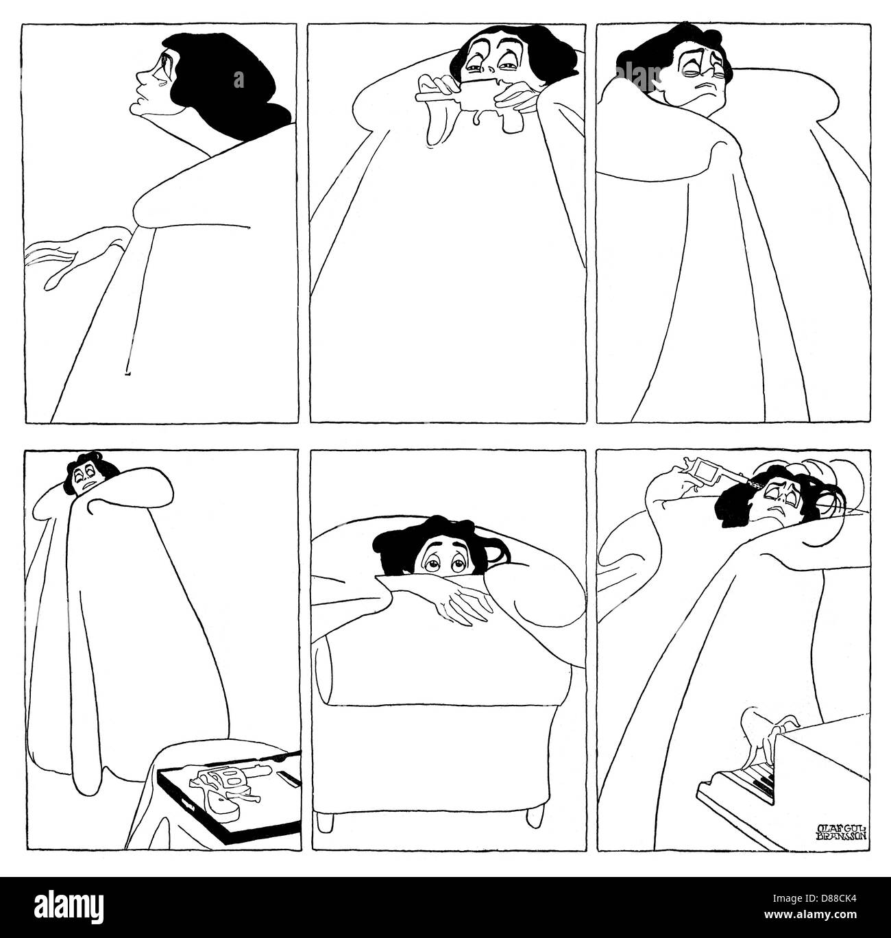 PLAY/IBSEN/HEDDA GABLER Foto Stock