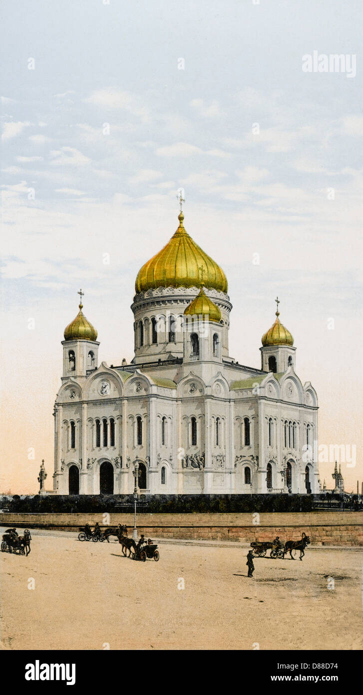 TEMPIO DI MOSCA/SALVATORE Foto Stock