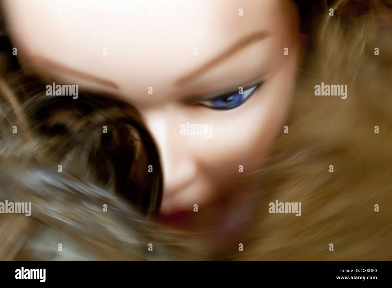 Creepy manichino capi Foto Stock