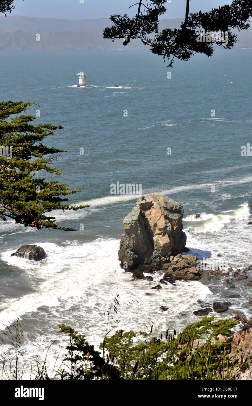 Lands End nazionale del Golden Gate Park di San Francisco Foto Stock