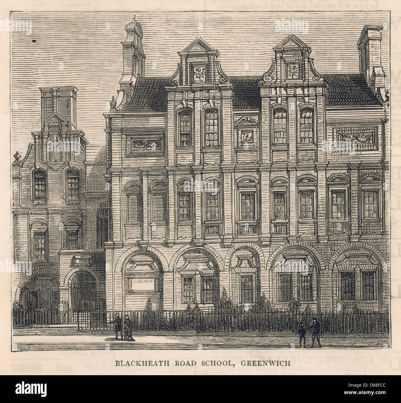 SCUOLA DI STRADA BLACKHEATH Foto Stock