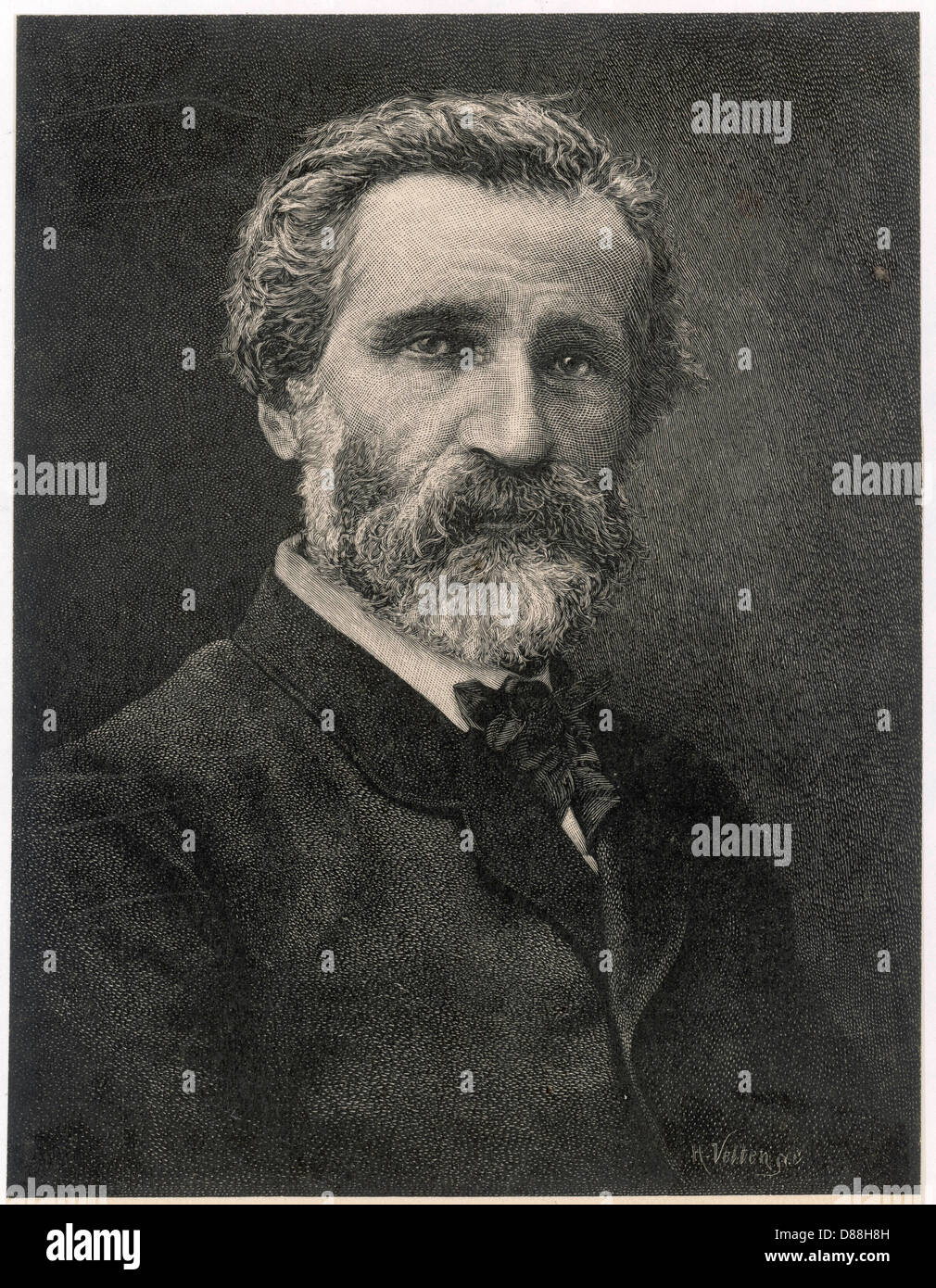 Giuseppe Verdi Foto Stock