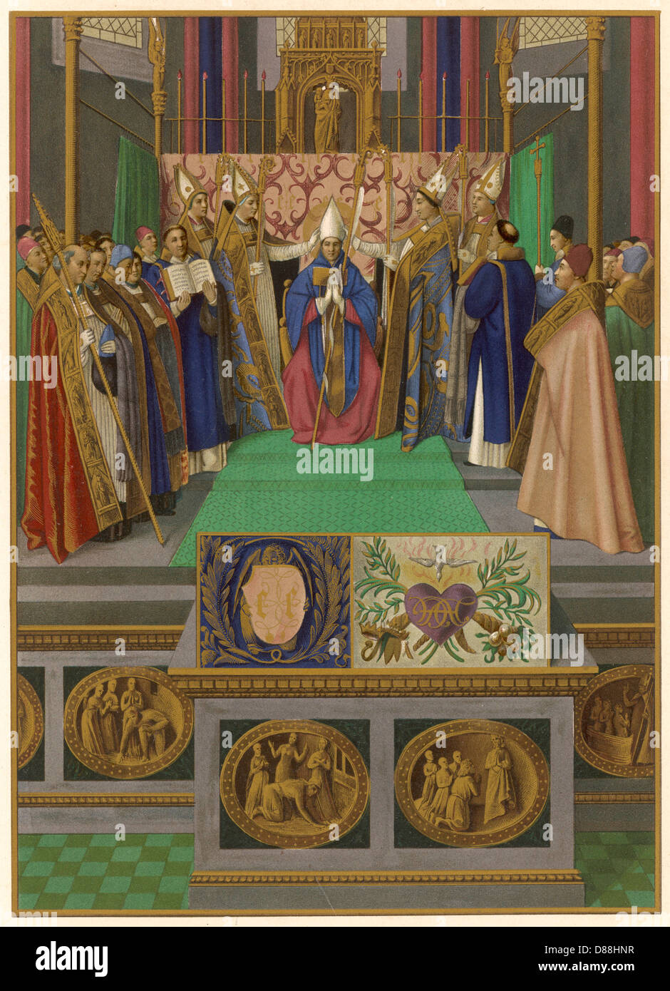 SAN NICOLA/MYRA/FOUQUET Foto Stock