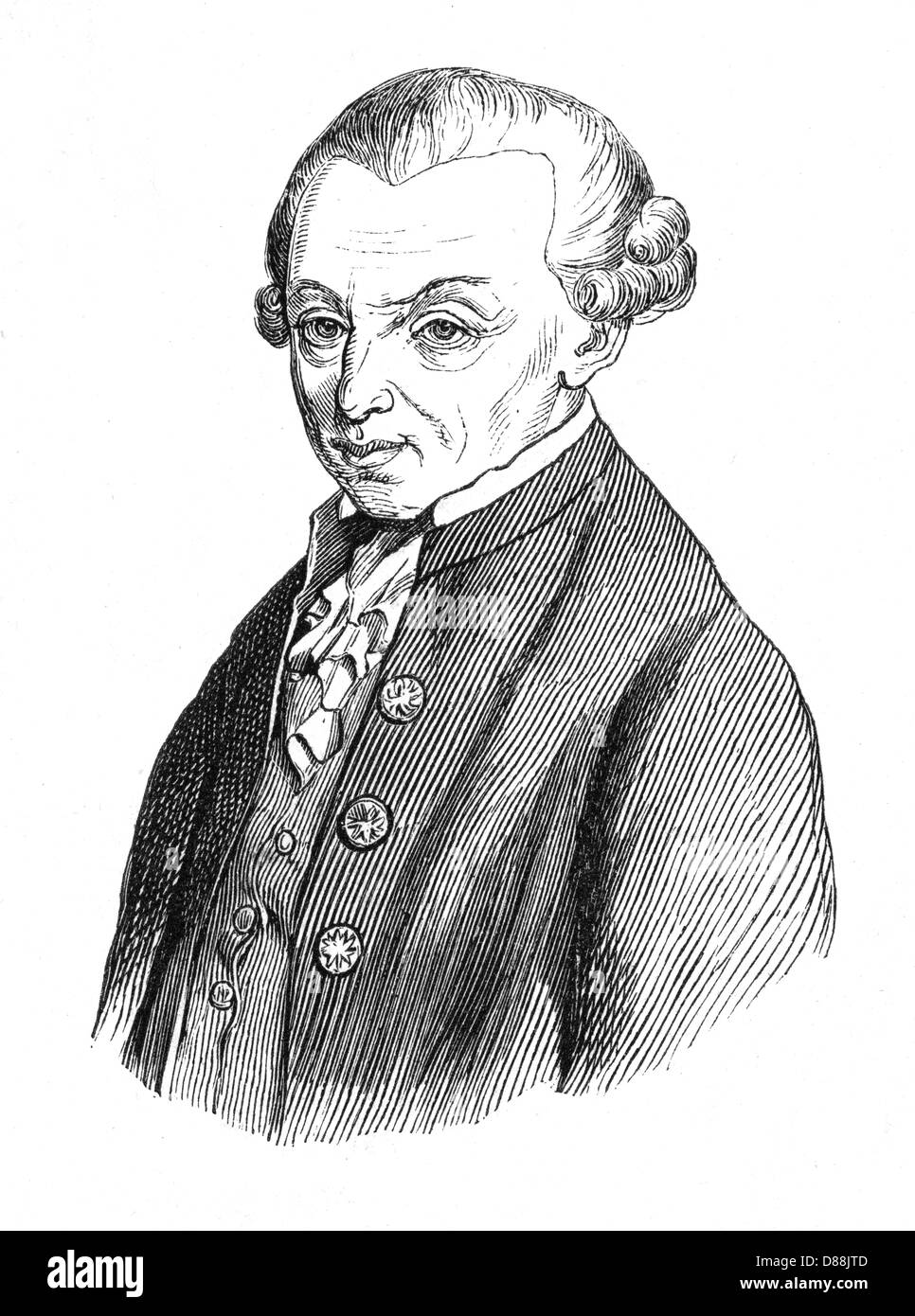 IMMANUEL KANT Foto Stock