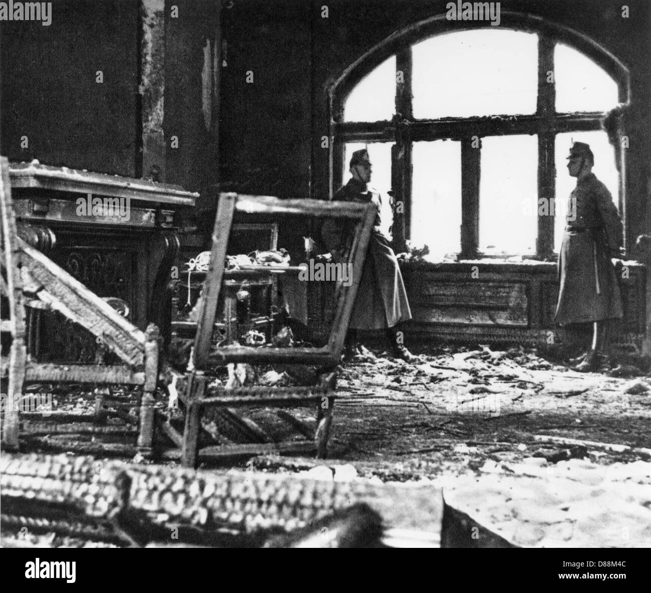 FUOCO DI REICHSTAG 1933 Foto Stock